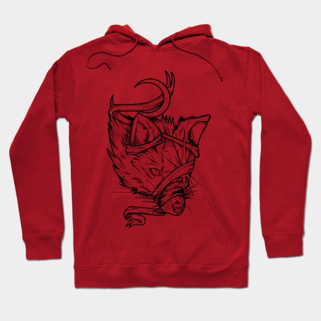 Night Fox Hoodie by Scottconnick